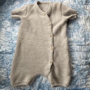 Disana 3-6 month knit merino romper